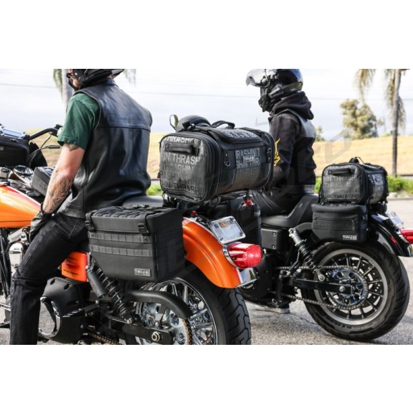 THRASHIN SUPPLY CO. Expedition Saddlebag Harley Davidson FLD / FLDE / FLFB 1340-1923cc 82-24