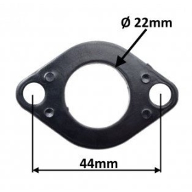 Kolektoriaus plokštelė MAXTUNED GY6 50cc 4T 139QMB (44mm tarp varžtų)