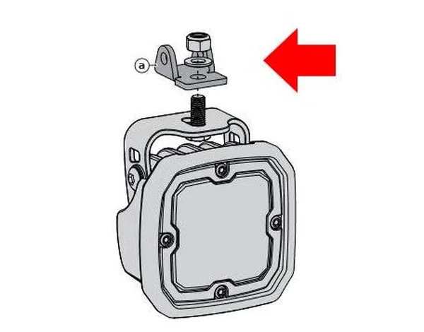 DENALI Light Mount Adapter BMW F / K / R / S 700-1600cc 04-25