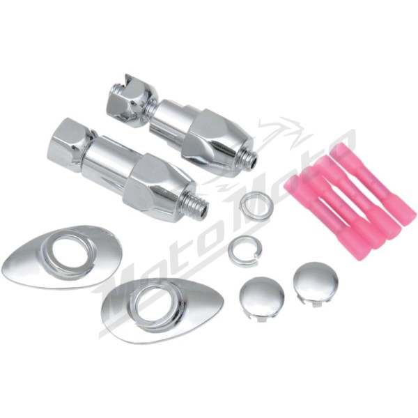 DRAG SPECIALTIES Turn Signal Relocation Kit Harley Davidson FLSTF / FLSTFB / FLSTFI / FLSTFSE 1450-1690cc 03-13
