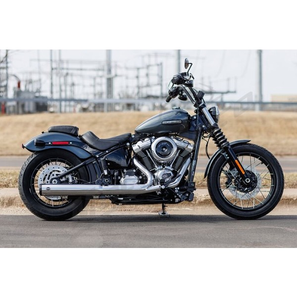 S&S CYCLE Grand National Slip-On Muffler Harley Davidson FLHCS / FXBB / FXLRS / FXLRST 1923cc 25