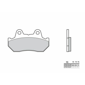 BREMBO Street Carbon Ceramic Brake pads HONDA CB / CBX / CM / CX / GL / NS / VF / VT 125-1100cc 1981-1992