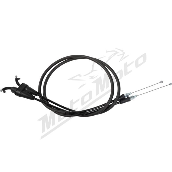 MOOSE OFFROAD Black Vinyl Throttle Cable GasGas / Husqvarna / KTM 125-300cc 23-25