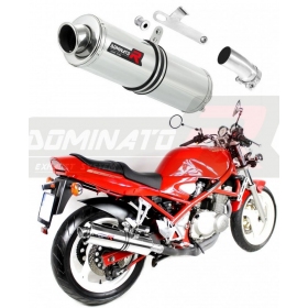 Exhaust silencer Dominator ROUND SUZUKI GSF 400 BANDIT GK75B 1991-1995