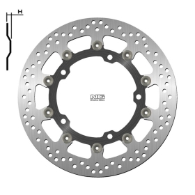 NG BRAKES 1708G plaukiojantis stabdžių diskas TRIUMPH SPEED TRIPLE / SPRINT / TROPHY 1050-1200 08-17