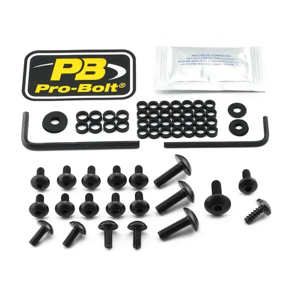 PRO BOLT Aluminium Fairing Bolt Kit for Yamaha YZF-R3 300cc 15-18