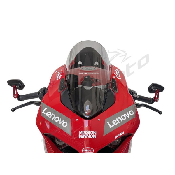 WRS Windscreen Race Dark Smoke Ducati Panigale V2 955 ABS 20-24