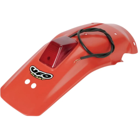 UFO Enduro Galinis Purvasaugis su Žibintu Honda XR 600R 88-00 Raudonas