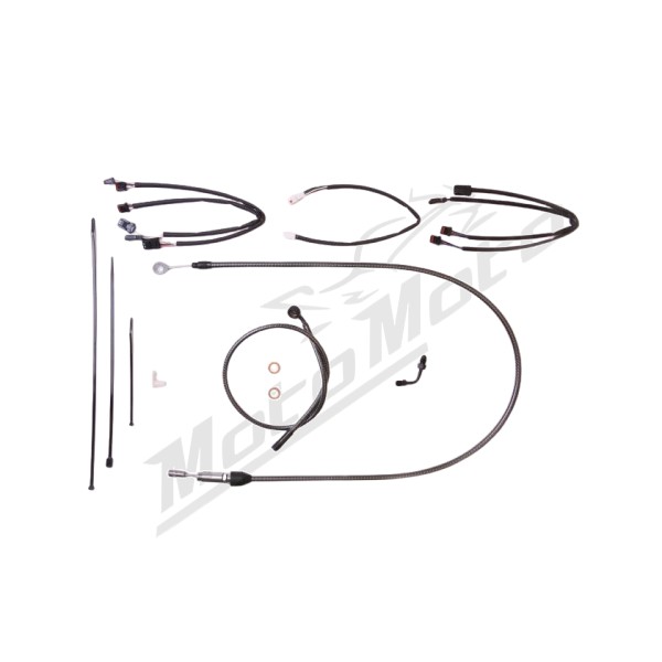 MAGNUM SHIELDING Karbon Fiber Handlebar Installation Kit 30.5/35.5cm Harley Davidson FLH / FLHTK / FLHXS / FLHXSE 1750/1977 21-24