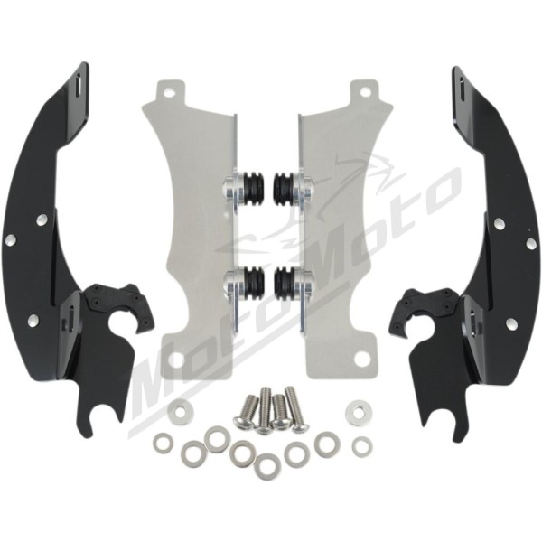 MEMPHIS SHADES METRIC Windshield Trigger-Lock Complete Mount Kit Yamaha XVS 950 09-15