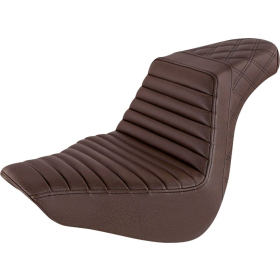 SADDLEMEN Step-Up Seat Brown Harley Davidson FLFB / FLFBS / FXBR 1750-1923 18-24
