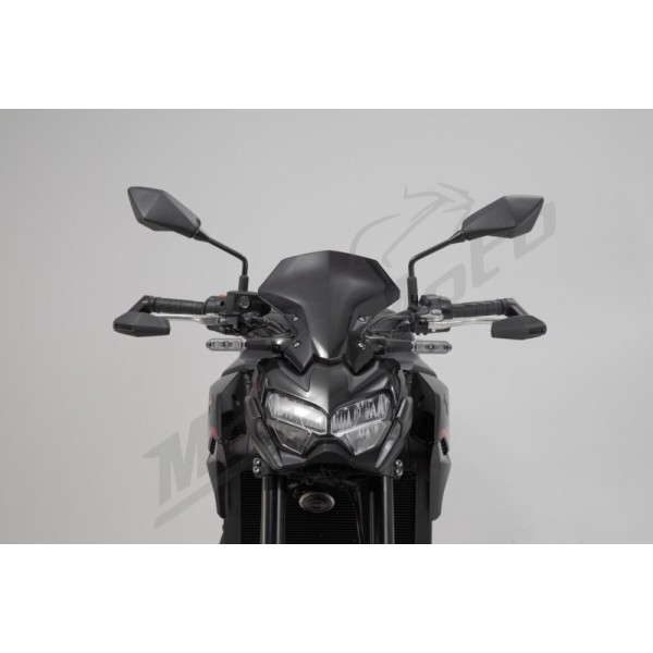 SW-MOTECH Lever Guards with Wind Protection Kawasaki H2 / Z 400-1000 17-26
