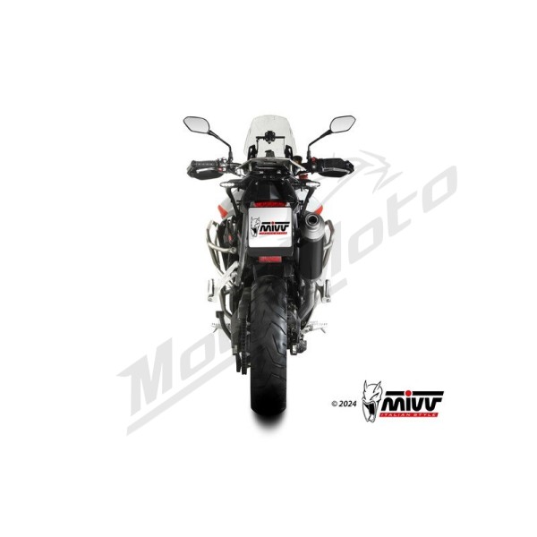 MIVV Slip-On Exhaust Dakar Triumph Tiger 900 24-25