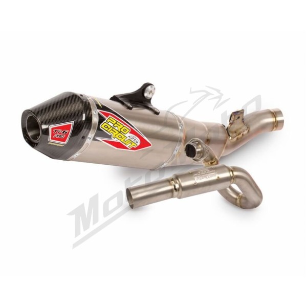 PRO CIRCUIT TI-6 Pro Titanium/Carbon Fiber Exhaust System Kawasaki KX 450 24-26