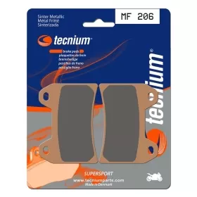 TECNIUM Street Performance Sintered Metal Brake pads MF206 Triumph / BMW / MV Augusta / KTM / Husqvarna / Aprilia 400/1200 96-25 
