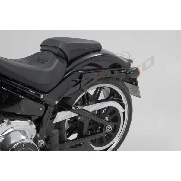 SW-MOTECH SLH šoninės daiktadėžės laikiklis Kairys Harley Davidson FLSTN / FXBR / FXBRS / FXSB 1690-1923 17-23