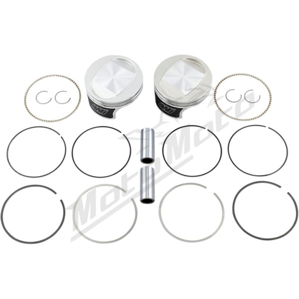 WISECO Tracker Series™ Piston Kit Harley Davidson 1450cc 99-06 Ø98.87