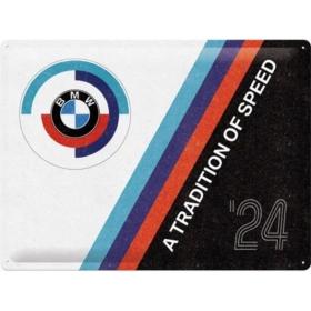 Metal tin sign BMW MOTOSPORT TRADITION 30x40