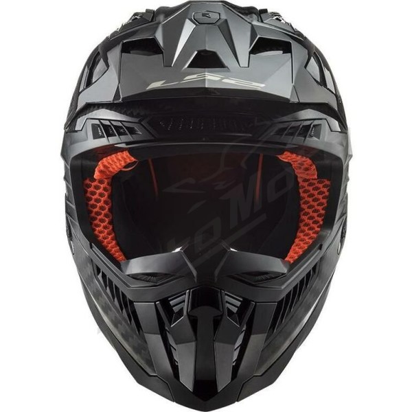 LS2 MX703 C X-FORCE helmet - L, Gloss Carbon