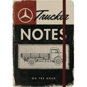 NOTE BOOK DAIMLER TRUCK TRUCKER NOTES 15x20cm