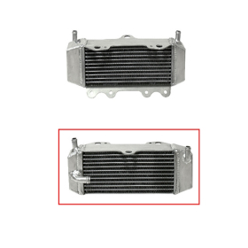Psychic radiator reinforced with increased capacity Left Yamaha YZ-F / WR-F 250cc 01-06