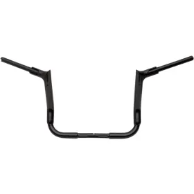 FAT BAGGERS INC. Pointed Top Handlebar Black 91.5x30.5cm Harley Davidson FLHT / FLHTCU / FLHTK / FLHX / FLHXS 1690-1923 10-20 