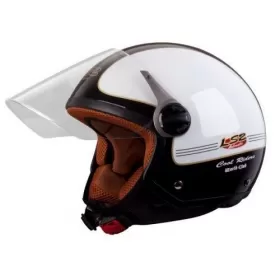 SALE! OPEN FACE HELMET LS2 OF560 Travis with clear visor L