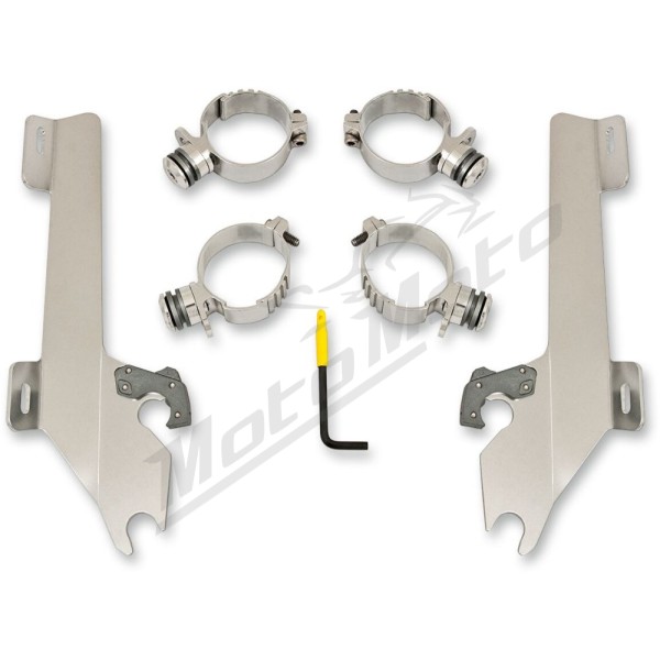 MEMPHIS SHADES METRIC Windshield Trigger-Lock Complete Mount Kit Victory / Kawasaki 92-1600 04-17