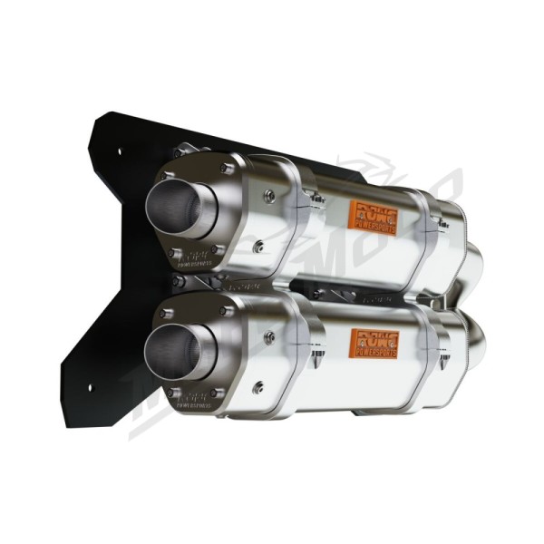 RJWC POWERSPORTS APX Aluminium Slip-On Muffler Polaris RZR RS1 / RZR XP 1000cc 18-24