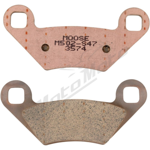 MOOSE OFFROAD FOUR WHEEL XCR Sintered Brake Pads Polaris Hawkeye / Scrambler / Sportsman 325-1000cc 09-16