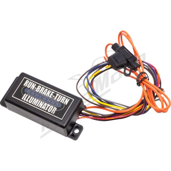 BADLANDS Run, Brake and Turn Signal Module Harley Davidson FLHR / FLHRC / FLHRCI / FLHRI / FLHRS / FLHRSI / FLHT 883-1800cc 96-13