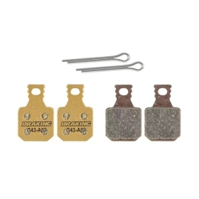 BRAKING Carbo-Metallic dviračių stabdžių trinkelės P20 Magura MT5 / MT7