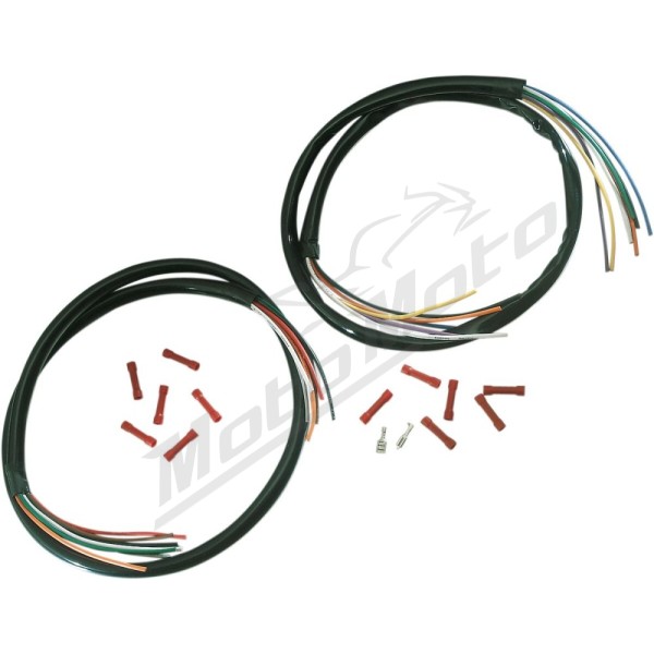 DRAG SPECIALTIES Vairo elektros laidų prailginimo kompl. Harley Davidson FLH / FLHC / FLHR / FLHS 883-1340cc 85-95