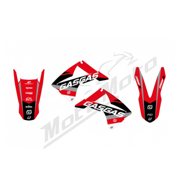 BLACKBIRD DREAM 5 STICKER SET GasGas EC / FSR 125-450cc 10-11