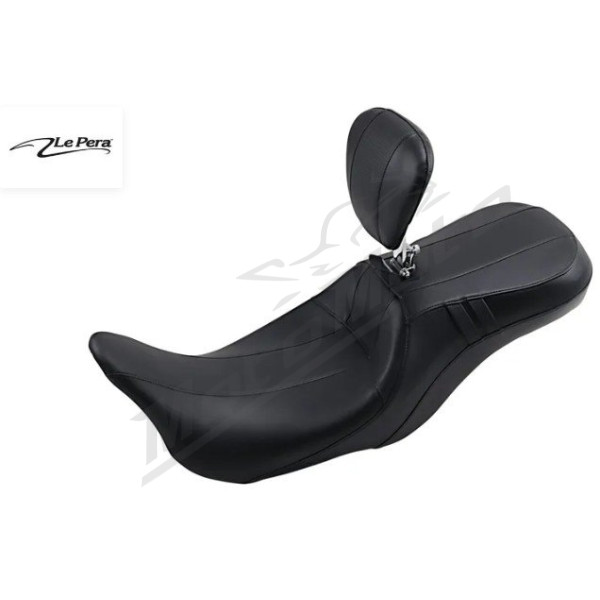 LE PERA Outcast GT Seat Harley Davidson FLH / FLHR / FLHRC / FLHRXS / FLHT / FLHTC / FLHTCU / FLHTCUTG / FLHTK / FLHX 1584-1977 08-24