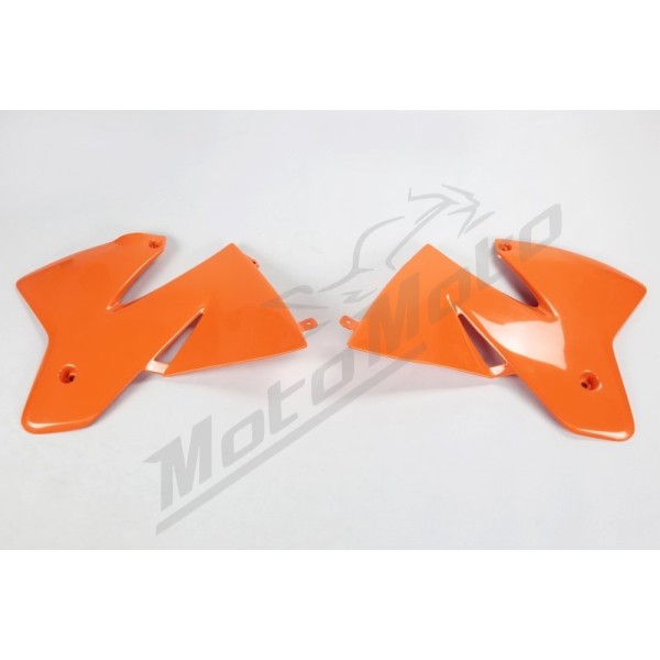UFO Radiator Covers Orange KTM SX / EXC 125-400 98-00