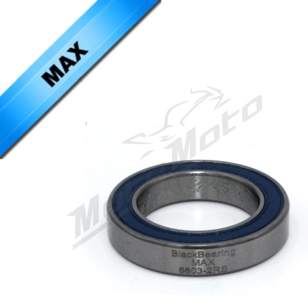 BLACK BEARING Mountain Bike Pivot Bearing MAX 17x26x5 mm 6803-2RS