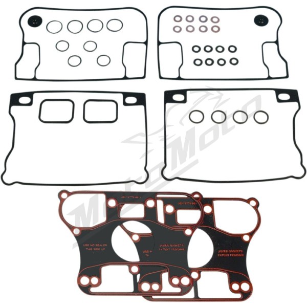 JAMES GASKET Vožtuvų dangtelių tarpinės Harley Davidson 1340cc 1992-2000