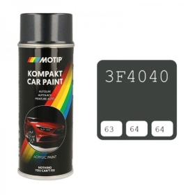 MOTIP Coloured paint 3F4040 400ml