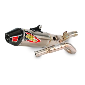 PRO CIRCUIT T-6 Euro Exhaust System Stainless Steel/Titanium/Carbon Fiber Kawasaki KX 450 24-26