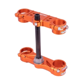 XTRIG ROCS Tech Priekinės šakės tiltelis GAS GAS MC / HUSQVARNA TC / KTM SX 65cc 2021-2024 (išnešimas 22mm)