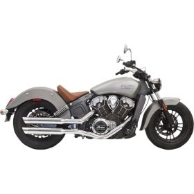 BASSANI XHAUST Slip-On Mufflers INDIAN SCOUT 2015-2024