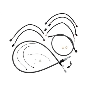 MAGNUM SHIELDING Karbon Fiber Handlebar Installation Kit 30.5/35.5cm Harley Davidson FXFB / FXLR / FXLRST / FXFBS 1750/1923 18-24