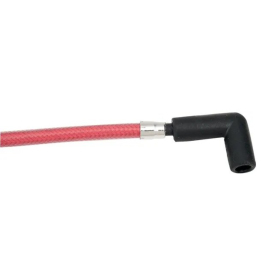MAGNUM SHIELDING Spark Plug Wires Red Harley Davidson FLS / FLSTCI / FLSTF / FLSTFI / FXST / FXSTI / FXSTS 1450/1800 00-17 