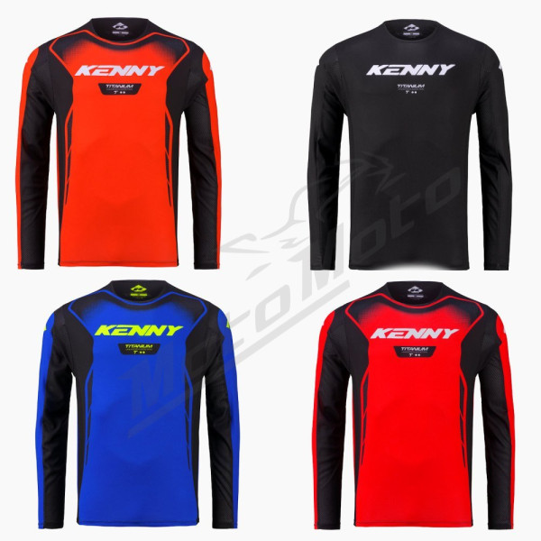 Kenny Racing Cross / Enduro T-Shirt Titanium