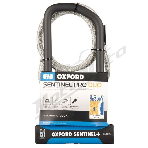 OXFORD ulock Sentinel Pro lock 260x177mm