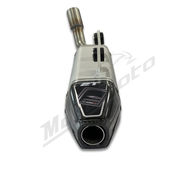 FRESCO Carby Muffler White Aluminium/Carbon End Cap Sherco SE 125 25-27
