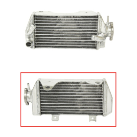 Psychic radiator reinforced standard capacity right HONDA CRF 450R 15-16