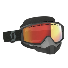  Snow/Cross Scott Goggle Split OTG LS (black light sensitive red chrome)