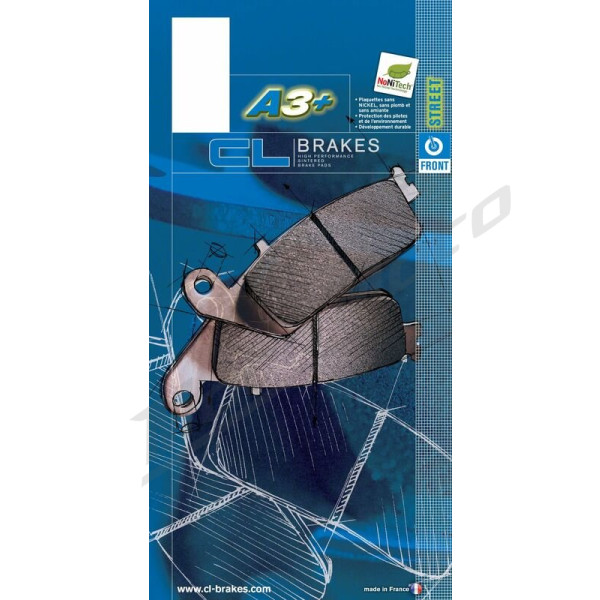 CL BRAKES Street Sintered Metal Brake pads Yamaha FJ / FZR / XJR / XVZ 750-1300 87-00